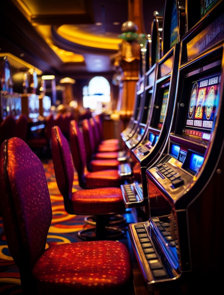 Professional live dealer conducting blackjack game at bukti4d link studio